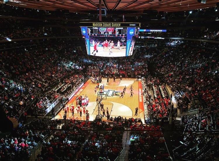 MSG host NCAAt games in addition to St. John's home games.