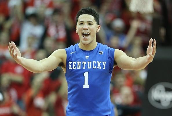 Devin Booker of Kentucky basketball