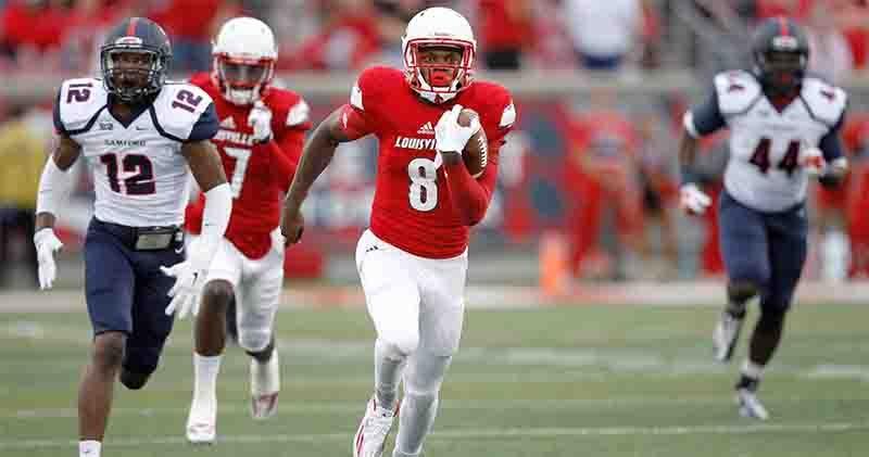 Lamar Jackson at Louisville.