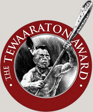 The Tewaaraton Award logo.
